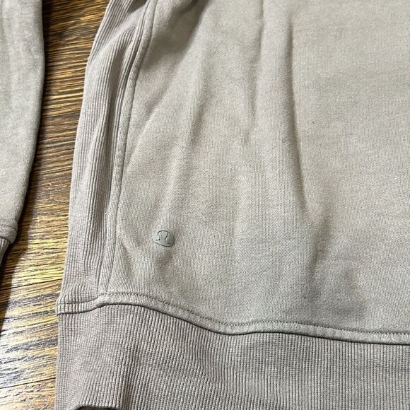 Lululemon Chill On Pullover in Carbon Dust - Size 12 - Picture 5 of 11